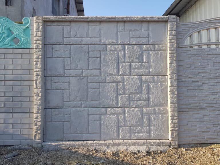 Gard beton model PIATRA DREAPTA