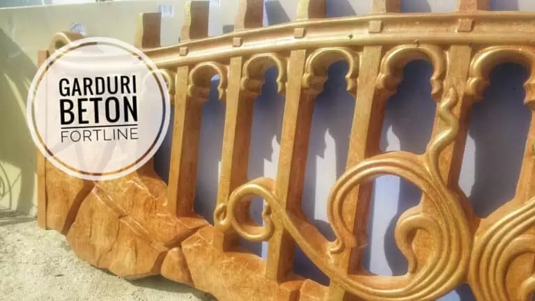 Gard beton model PIATRA MARE 19 Gard beton model PIATRA MARE