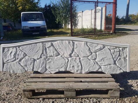 Gard beton model PIATRA MARE NOU